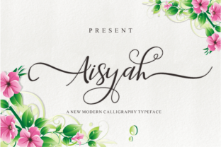 Aisyah Font Review: A Modern Handwritten Typeface for Brands