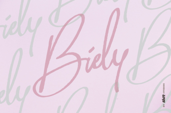 Biely: The Handwritten Font That Elevates Your Brand Identity