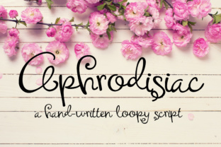 Branding with Aphrodisiac: A Handwritten Script Font Story