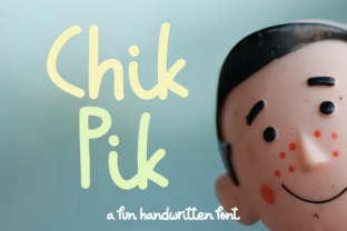 Chik Pik: The Handmade Script Font That Elevates Small Business Branding