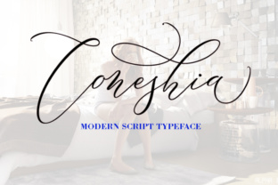 Coneshia Font: Elevate Your Brand with Elegant Script