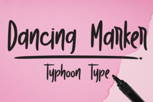 Elevate Web Design with the Dancing Marker Typeface
