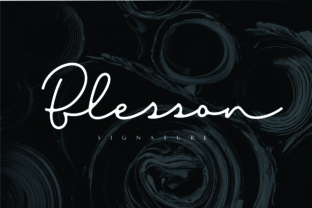 Elevate Your Shop with the Blesson Signature Typeface