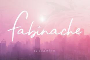 Fabinache: The Handwritten Font That Elevates Campaign Visuals