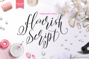 Flourish Font: Elevate Your Handmade Brand with Elegant Script
