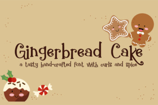 Gingerbread Cake Font: A Sweet Upgrade for Brand Identity