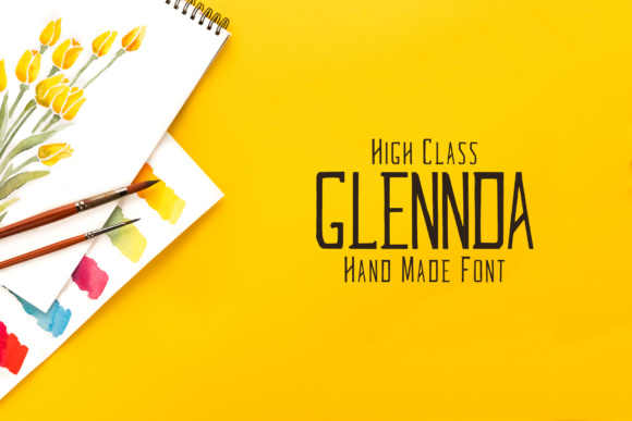Glennda Family: The Handwritten Font for Crafters