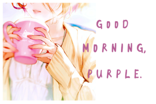 Good Morning Purple: A Breezy Typeface for Social Campaigns