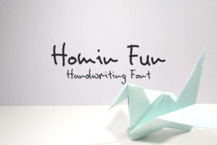 Homin Fun: A Playful Handwriting Font for Web Design