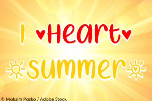 I Heart Summer: A Breezy Script Font for Editorial Design