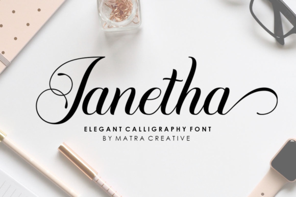 Janetha: The Elegant Script Font for Scroll-Stopping Marketing