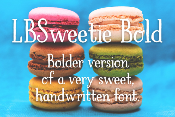 LBSweetie Bold: A Hand-Lettered Serif for Modern Web Design