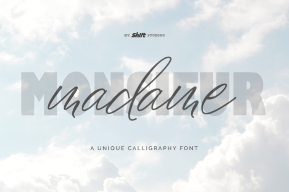 Madame Font: A Handwritten Typeface for Authentic Branding