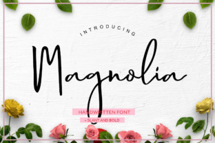 Magnolia Hand: The Script Font That Stops the Scroll