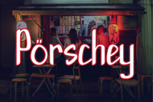 Porschey Font Review: A Designer's Take on Script Amp's Latest