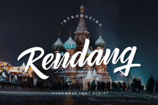 Rendang: A Script Amp Typeface for Bold Branding