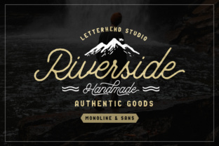 Riverside Duo: The Handmade Typeface for Makers