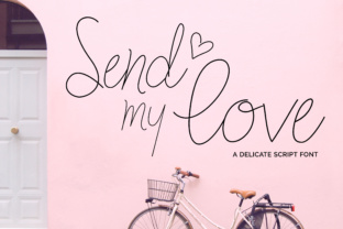 Send My Love: A Delicate Typeface for Editorial Design