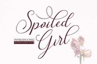 Spoiled Girl Font Review: Elevating Web Design with Elegant Script